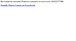 Desktop Screenshot of familypizza.ro